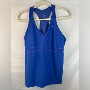 Nike racer back athletic top. This has a built in bra with great support.